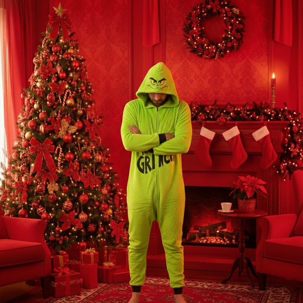 Pijama Mameluco The Grinch (Edición Limitada)